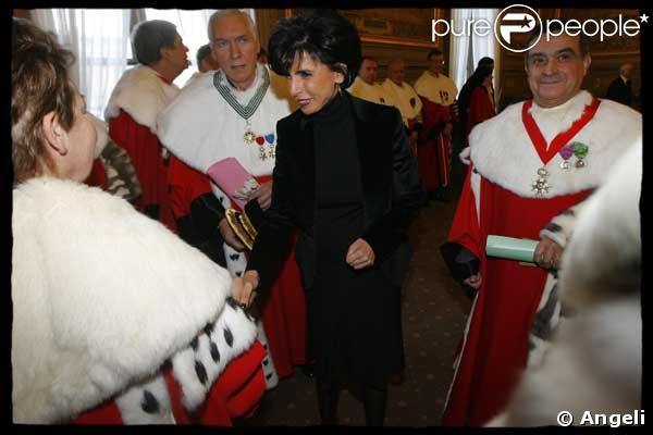 Rachida Dati entourée de magistrats de la cour de Cassation pour leur rentrée et... pour la sienne ! 
