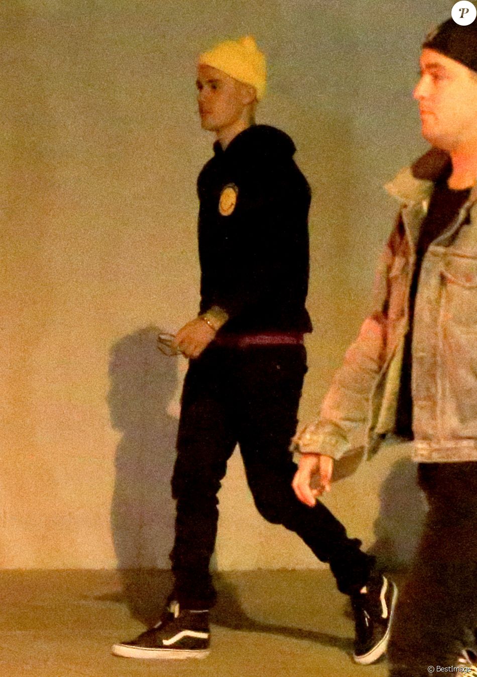 Justin Bieber fête ses 23 ans entre amis à West Hollywood, le 1er mars 2017