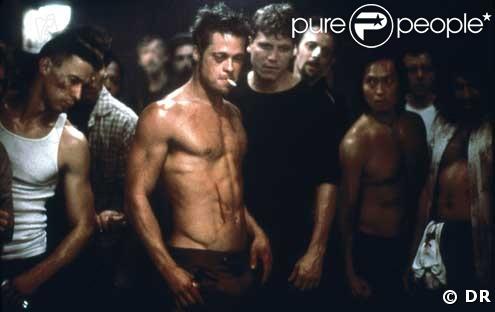 Brad Pitt dans Fight Club 