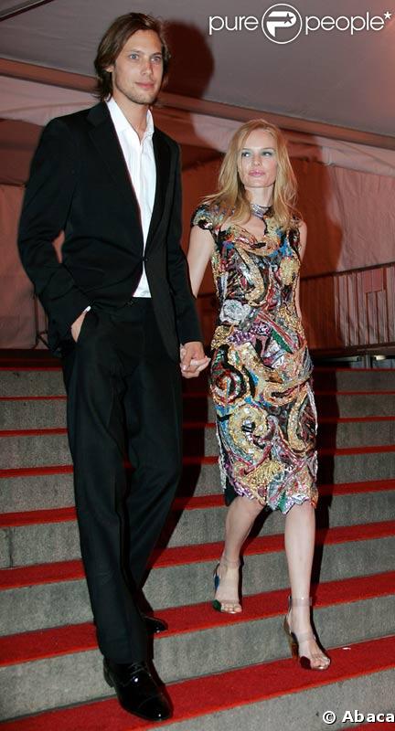 Kate Bosworth avec son ex boyfriend le mannequin anglais James Rousseau 