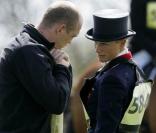 Zara Phillips et son boyfriend Mike Tindall