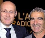 Bernard Laporte et Raymond Domenech 