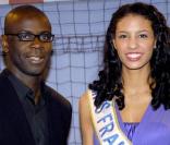 Lilian Thuram et Chloé Mortaud