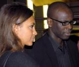 Karine Lemarchand et Lilian Thuram 