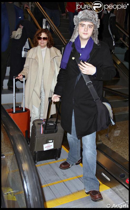 Susan Sarandon est arrivée au Festival de Sundance avec son fils Miles, âgé de 17 ans, qu'elle a eu avec son compagnon, le réalisateur Tim Robbins. 
