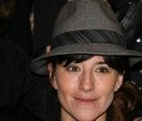 Romane Bohringer à l'avant-première du Bal des actrices, le 19/01/09. Première sortie officielle depuis la naissance de Rose. 