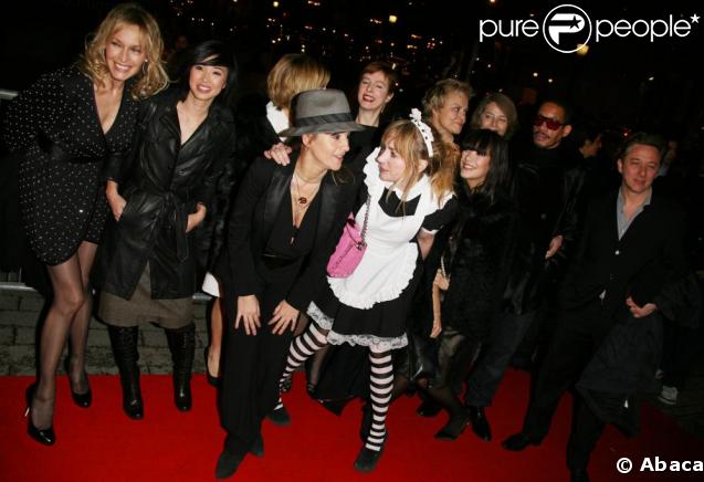 Toutes les actrices à l'avant-première du Bal des actrices, le 19/01/09 au cinéma Publicis 