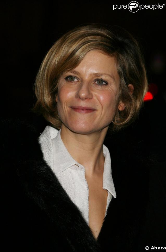 Marina Foïs à l'avant-première du Bal des actrices, le 19/01/09                                         
