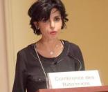 Rachida Dati assiste à l'Assemblée Générale de la conférence des bâtonniers, à Paris, le 23 janvier 2009