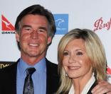 Olivia Newton-John avec son mari le 18 janvier 2009 
