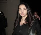 Béatrice Dalle au défilé Givenchy, le 27/01/09