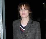 Emmanuelle Seigner au défilé Givenchy Haute Couture Printemps-Eté, le 27/01/09