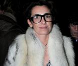 Mademoiselle Agnès au défilé Givenchy Haute Couture Printemps-Eté, le 27/01/09