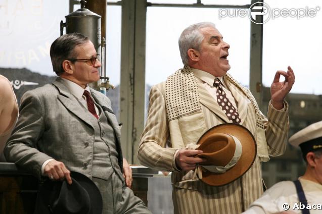 Francis Huster et Jacques Weber dans Cesar, Fanny et Marius