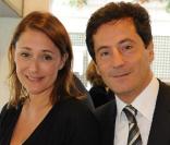 Daniela Lumbroso et son mari Eric Ghebali