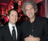 Gad Elmaleh et Elie Chouraqui à la soirée des 10 ans de l'association Innocence en danger