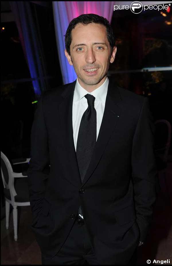 Gad Elmaleh à la soirée des 10 ans de l'association Innocence en danger