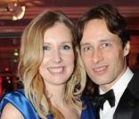 Jette Joop et Christian Elsen à la soirée des 10 ans de l'association Innocence en danger