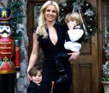 Britney Spears avec ses enfants 