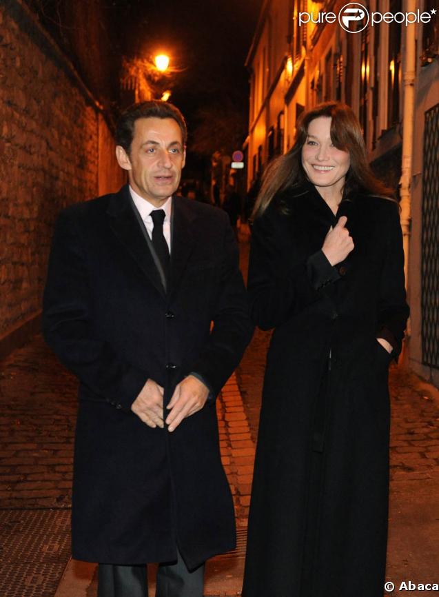 Carla Bruni et Nicolas Sarkozy