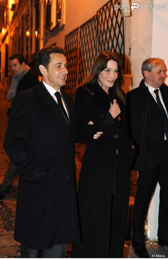 Carla Bruni et Nicolas Sarkozy