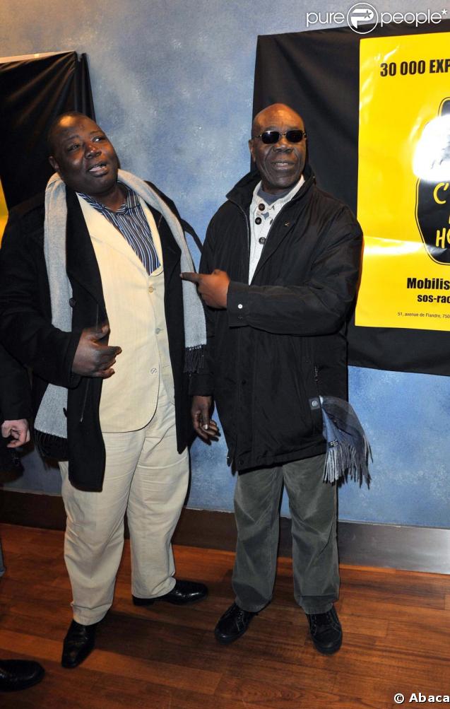 Manu Dibango et Fode Sylla à la tour Montparnasse
