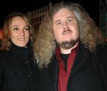 Générale de  Cléopâtre, la dernière reine d'Egypte , lundi 9 février 2009 : Yvan Cassar et sa femme 
