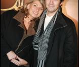 Générale de  Cléopâtre, la dernière reine d'Egypte , lundi 9 février 2009 : Bruno Madinier et sa femme 