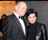Rachida Dati et Ron Dennis à la 24ème édition du Festival Automobile International. 10/02/09 