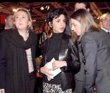 Rachida Dati et Emmanuelle Dauvergne à la 24ème édition du Festival Automobile International. 10/02/09 