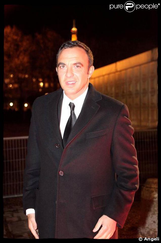 Nikos Aliagas à la 24ème édition du Festival Automobile International. 10/02/09 