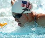 Amanda Beard, championne olympique de natation aux jeux d'Athénes en 2004 