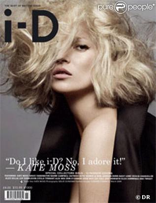Kate Moss en couverture de I.D.