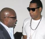 Jay-Z à la soirée Blackberry/Timbaland organisée avant les Grammy