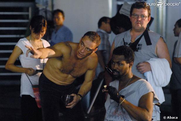 Jean-Claude Van Damme sur le tournage de The Eagle Path
