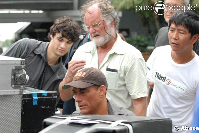 Jean-Claude Van Damme sur le tournage de The Eagle Path