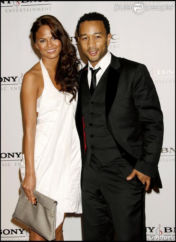 John Legend et sa compagne Christy Teigen