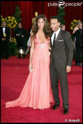John Legend et sa compagne Christy Teigen