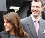 Marie et Joachim de Danemark visitent Legoland à Billund, au Danemark