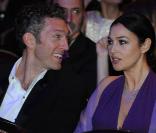 Moica Bellucci rayonnante à côté de son mari Vincent Cassel aux Césars 2009 