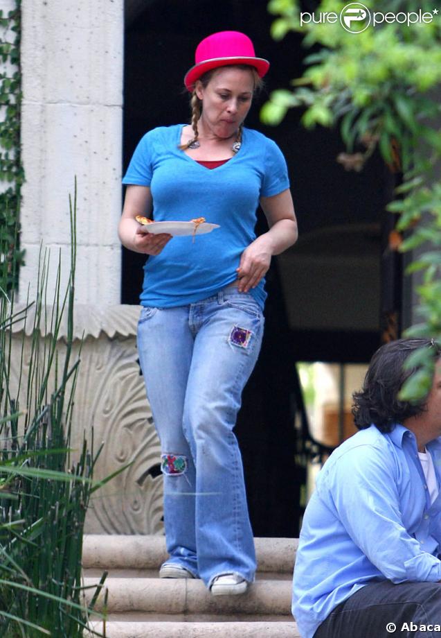 Patricia Arquette à l'anniversaire de sa fille, Harlow