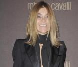 Carine Roitfeld à la soirée Cavalli pendant la Fashion Week milanaise