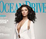 La belle Jessica Szohr, très sexy en couverture du magazine OceanDrive !
