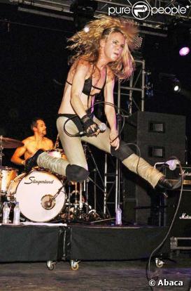 Juliette Lewis en concert 