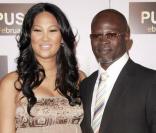 Kimora Lee et Djimon Hounsou le 29/01/2009 à Los Angeles 