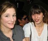 Natacha Régnier et Lou Doillon au défilé Maison Martin Margiela