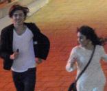 Zac Efron et Vanessa Hudgens sortent d'un restaurant en courant !