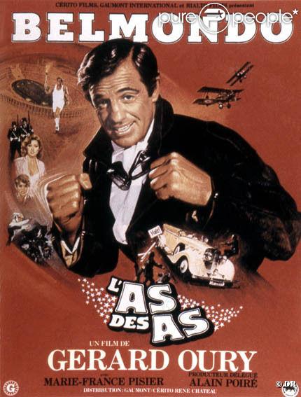 Affiche du film  L'As des As , de Gérard Oury. 1982