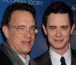 Tom Hanks et son fils Colin, lors de l'avant-première de 