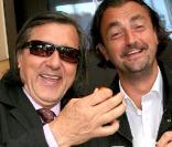 Ilie Nastase avec Henri Leconte 